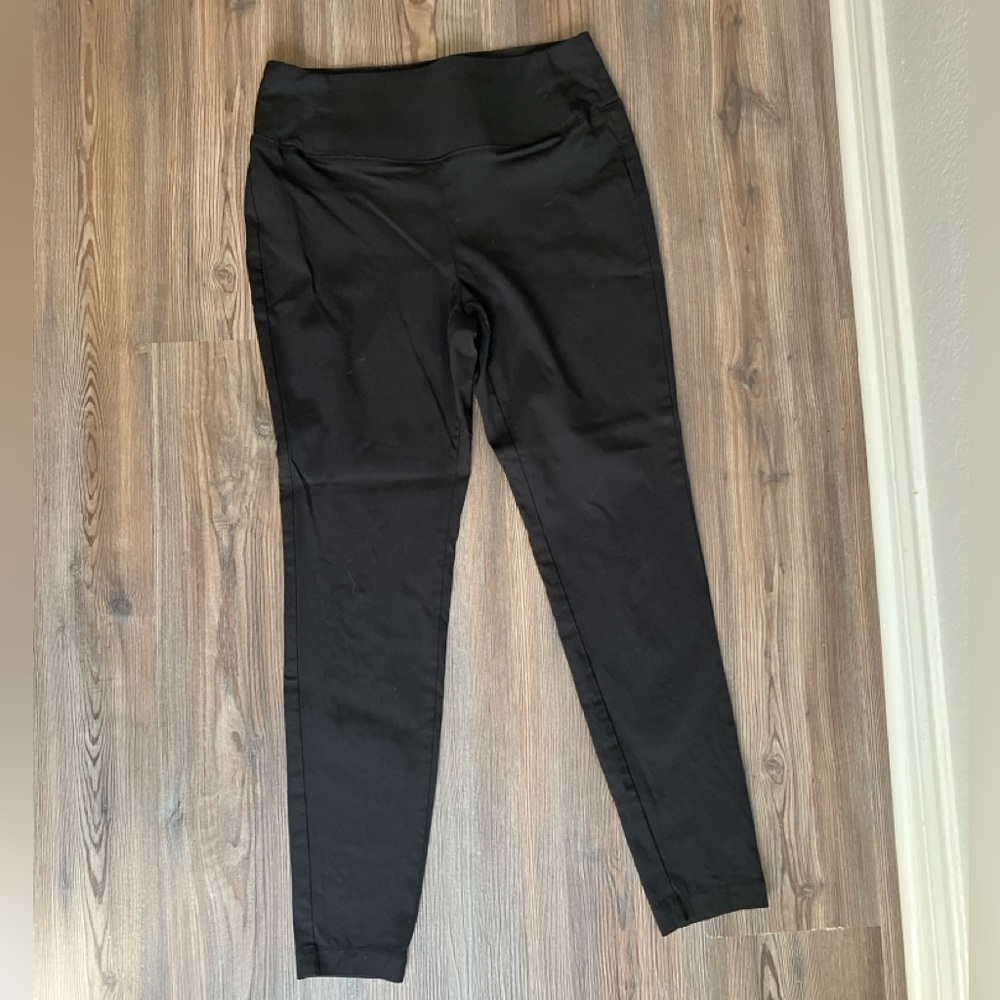 Worthington Black Skinny Dress Pants with Tummy Control Panel
